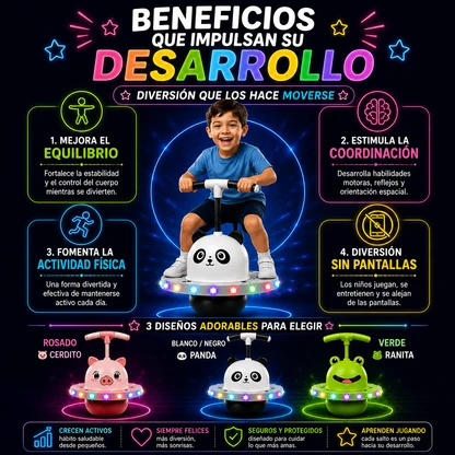 🐼 SALTARÍN LED —  ¡Menos pantallas, más diversión!