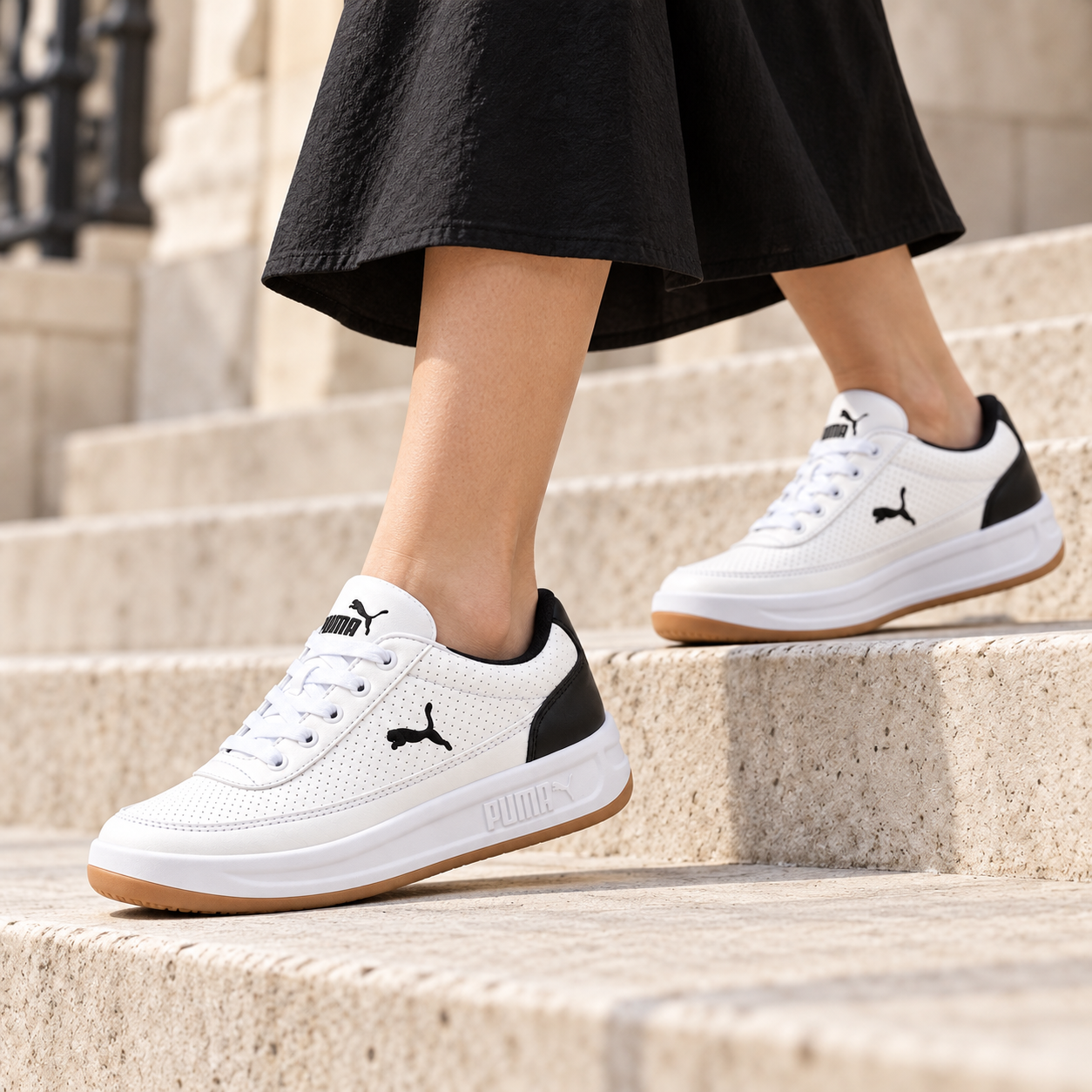 Tenis Puma California para Dama - NEGRO